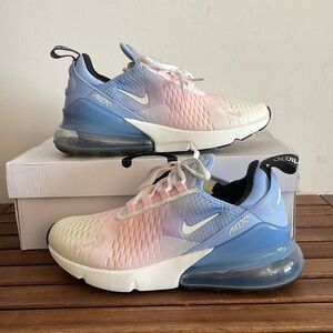 Nike Air Max 270  Aluminum/Pink Foam US Women 7/UK 4.5/EU38(IB4017-468)